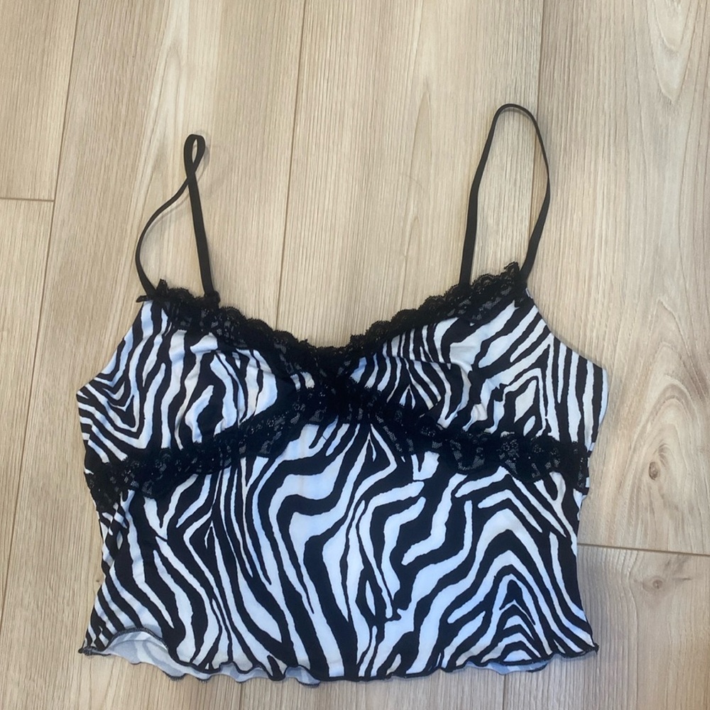 Zebra Tank Top